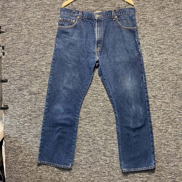 Levi's Other - Levis 517 Bootcut‎ Jeans Mens 36x30 Blue Medium Dark Wash Denim Rugged Workwear